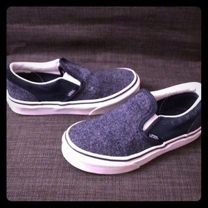 Vans slip on sneakers